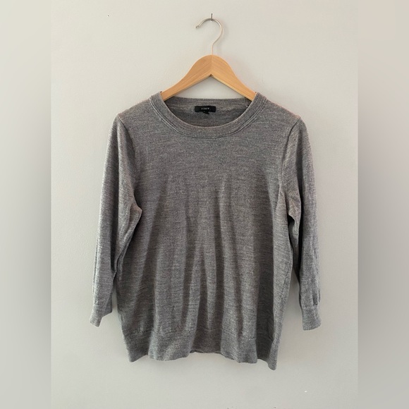 J. Crew Grey Sweater/ Size XL - Picture 1 of 7